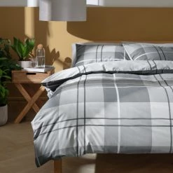 Habitat Check Charcoal Grey Bedding Set Single Duvet Covers And Sets -Bedding Sales 2022 unnamed file 251
