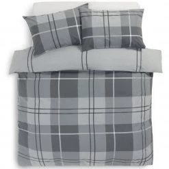 Habitat Check Charcoal Grey Bedding Set Single Duvet Covers And Sets -Bedding Sales 2022 unnamed file 254
