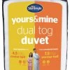Silentnight Yours And Mine 7.5 Tog Duvet Kingsize Duvets -Bedding Sales 2022 unnamed file 2546