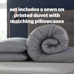 Silentnight Coverless 10.5Tog Grey Duvet & PillowcaseSingle Duvets -Bedding Sales 2022 unnamed file 2593