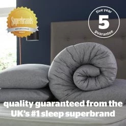 Silentnight Coverless 10.5Tog Grey Duvet & PillowcaseSingle Duvets -Bedding Sales 2022 unnamed file 2599