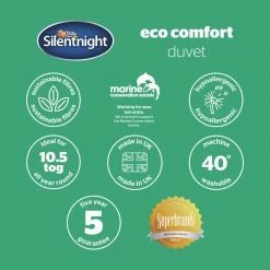 Silentnight Eco Comfort 10.5 Tog Duvet Single Duvets -Bedding Sales 2022 unnamed file 2645