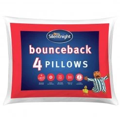 Silentnight Bounceback Pillows 4 Pack Pillows