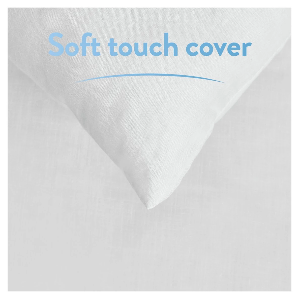 Slumberdown Summer Cool Medium Support Pillow 2 Pack Bedding 5 Slumberdown Summer Cool Medium Support Pillow 2 Pack Bedding - Image 3