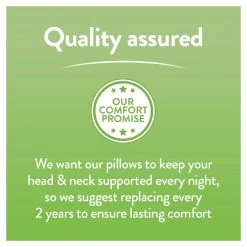 Slumberdown Allergy Protection Medium Firm Pillow 2 Pack Bedding -Bedding Sales 2022 unnamed file 2705