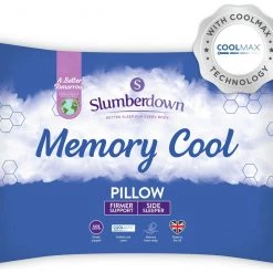 Slumberdown Cool Max Memory Support Firm Pillow Bedding