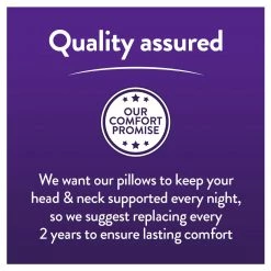 Slumberdown Box Edge Firm Pillow Pillows -Bedding Sales 2022 unnamed file 2737