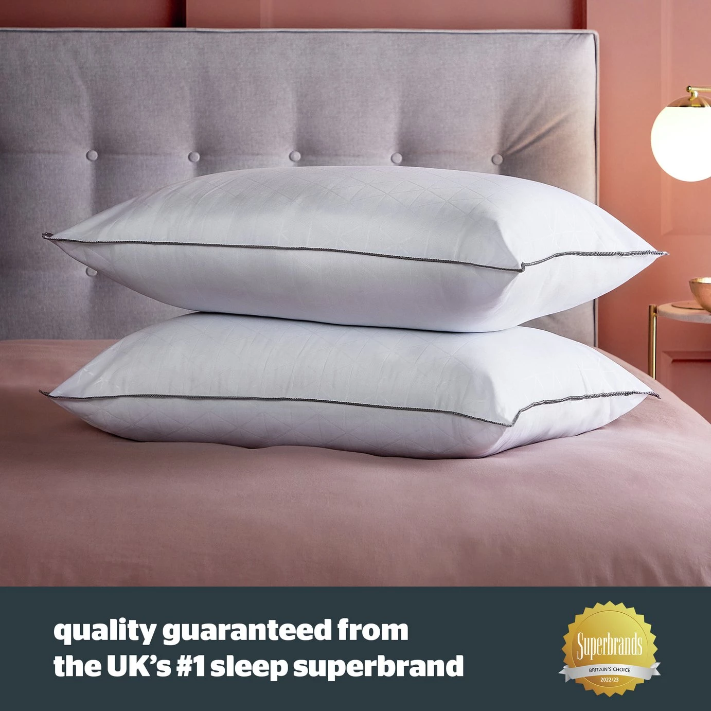 Silentnight Luxury Hotel Collection Med/Soft Pillow 2 Pack Bedding 10 Silentnight Luxury Hotel Collection Med/Soft Pillow 2 Pack Bedding - Image 8