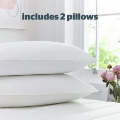 Silentnight Soft Touch Memory Foam Firm Pillow 2 Pack Pillows -Bedding Sales 2022 unnamed file 2760