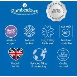 Slumberdown Total Protection Medium Support – 2 Pack Bedding -Bedding Sales 2022 unnamed file 2833
