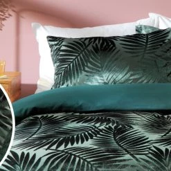 Habitat Feather Velvet Green Bedding Set Double Duvet Covers And Sets -Bedding Sales 2022 unnamed file 284