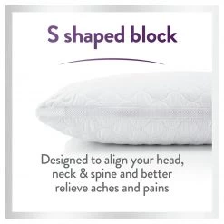 Slumberdown SShaped Orthopaedic Pillow Bedding -Bedding Sales 2022 unnamed file 2841