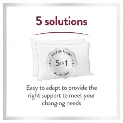 Slumberdown Orthopaedic 5in1 Multisupport Pillow Bedding -Bedding Sales 2022 unnamed file 2917
