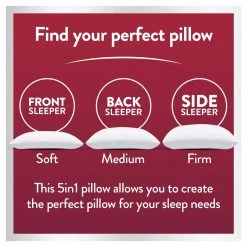 Slumberdown Orthopaedic 5in1 Multisupport Pillow Bedding -Bedding Sales 2022 unnamed file 2921