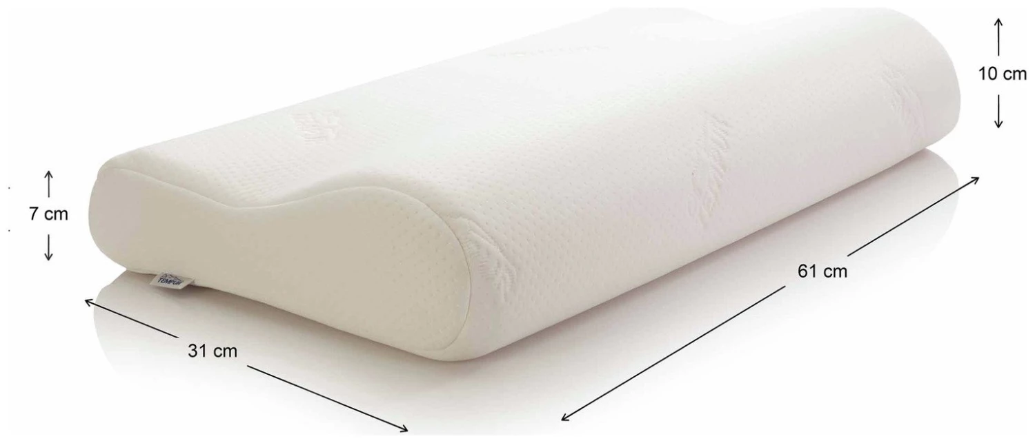 TEMPUR Original Medium Firm/ Medium Support Pillow Bedding 4 TEMPUR Original Medium Firm/ Medium Support Pillow Bedding - Image 2