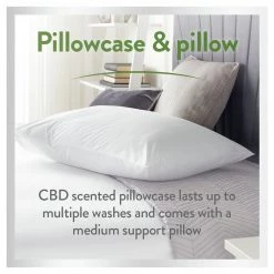 Slumberdown Wellbeing CBD Pillow Pillows -Bedding Sales 2022 unnamed file 3013