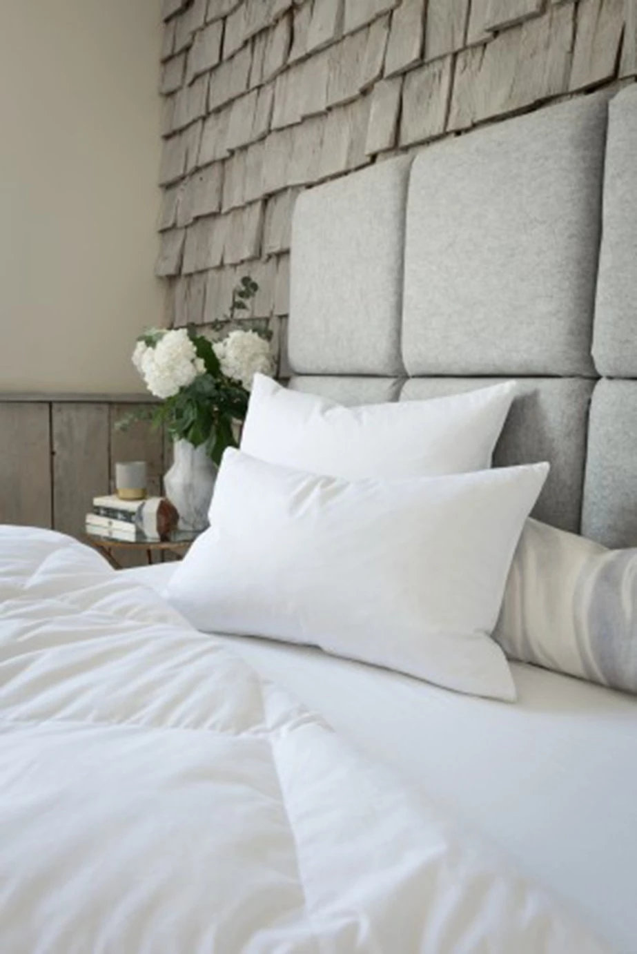 The Fine Bedding Company Goose Feather Pillow Pillows 4 The Fine Bedding Company Goose Feather Pillow Pillows - Image 2