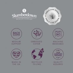 Slumberdown Soft Medium Support Down Feel Pillow Bedding -Bedding Sales 2022 unnamed file 3070