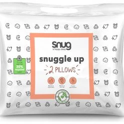Snug Snuggle Up Medium Support Pillow 2 Pack Bedding