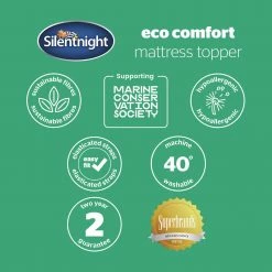 Silentnight Eco Comfort Mattress Topper Single Bedding -Bedding Sales 2022 unnamed file 3129
