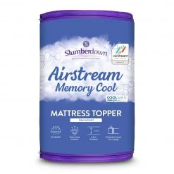 Slumberdown Airstream Memory Fibre Mattress Topper Single Mattress Toppers