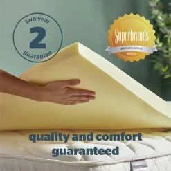 Silentnight 5cm Memory Foam Topper Single Bedding -Bedding Sales 2022 unnamed file 3163