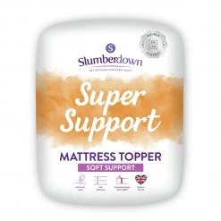 Slumberdown Support 4cm Mattress Topper Single Bedding -Bedding Sales 2022 unnamed file 3181