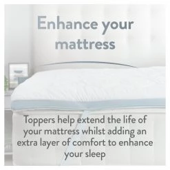 Slumberdown Hydrocool Medium Support Mattress Topper Single Bedding -Bedding Sales 2022 unnamed file 3191