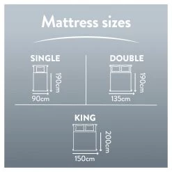 Slumberdown Hydrocool Medium Support Mattress Topper Single Bedding -Bedding Sales 2022 unnamed file 3193