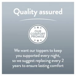 Slumberdown Hydrocool Medium Support Mattress Topper Single Bedding -Bedding Sales 2022 unnamed file 3196