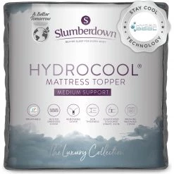 Slumberdown Hydrocool Medium Support Mattress Topper Single Bedding -Bedding Sales 2022 unnamed file 3199