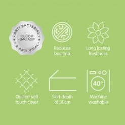 Slumberdown Total Protection Mattress Protector Single Bedding -Bedding Sales 2022 unnamed file 3279