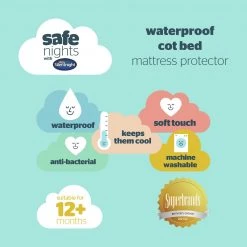 Silentnight Quilted Waterproof Mattress Protector Toddler Mattress Protectors -Bedding Sales 2022 unnamed file 3289