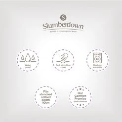 Slumberdown Waterproof Kids Mattress Protector Cot Bed Bedding -Bedding Sales 2022 unnamed file 3327