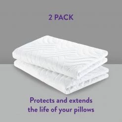 Slumberdown Total Protection Pillow Protector – 2 Pack Pillow Protectors -Bedding Sales 2022 unnamed file 3376