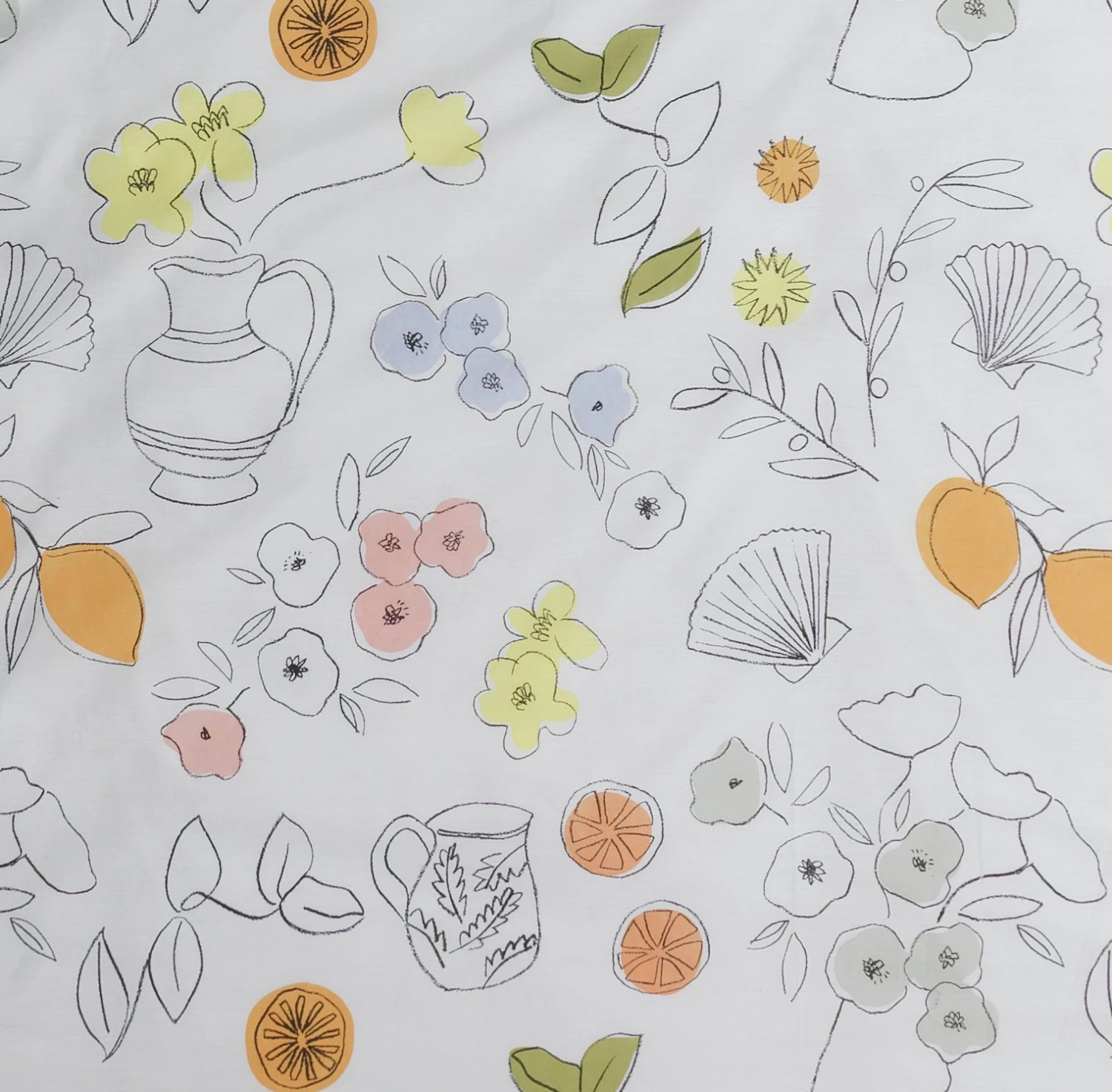 Habitat Illustration Print Multicolour Bedding Set Single Multicoloured Duvet Covers And Sets 5 Habitat Illustration Print Multicolour Bedding Set Single Multicoloured Duvet Covers And Sets - Image 3