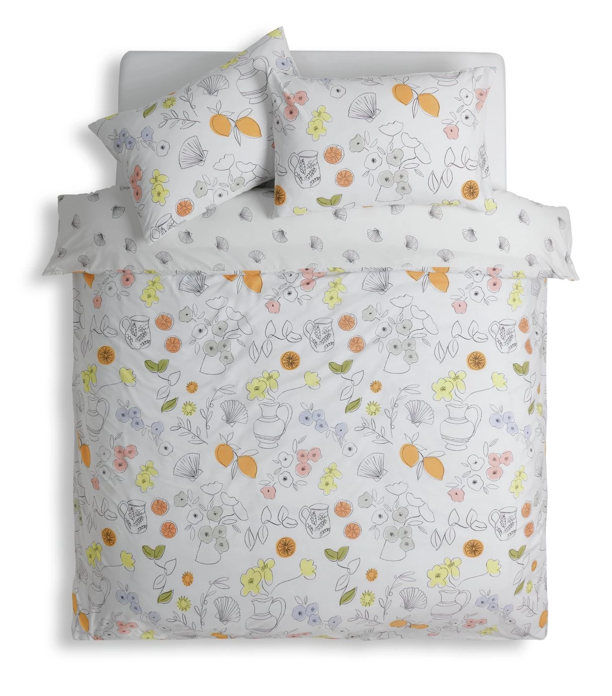 Habitat Illustration Print Multicolour Bedding Set Single Multicoloured Duvet Covers And Sets 12 Habitat Illustration Print Multicolour Bedding Set Single Multicoloured Duvet Covers And Sets - Image 10