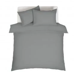 Habitat Cool Tencel Cotton Dove Grey Bedding Set Single Bedding