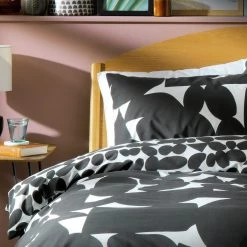 Habitat Cotton Global Geometric Black Bedding Set Single Black And White Bedding -Bedding Sales 2022 unnamed file 435