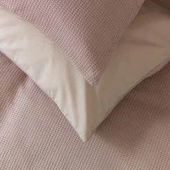 Habitat Cotton Waffle Plain Blush Pink Bedding Set Single Bedding -Bedding Sales 2022 unnamed file 443