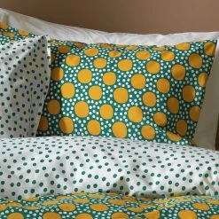 Habitat Sunburst Geo Green & Mustard Bedding Set Single Multicoloured Bedding -Bedding Sales 2022 unnamed file 472