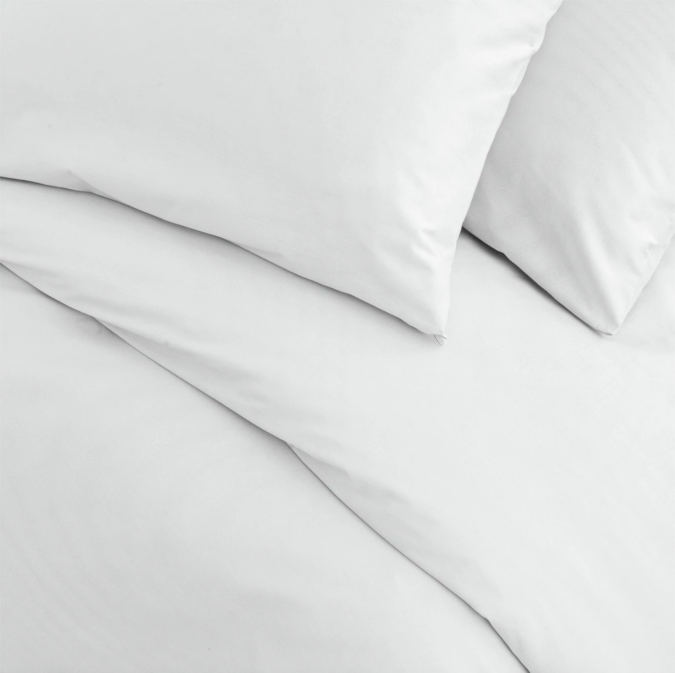 Habitat Plain White Bedding Set Double Duvet Covers And Sets 4 Habitat Plain White Bedding Set Double Duvet Covers And Sets - Image 2