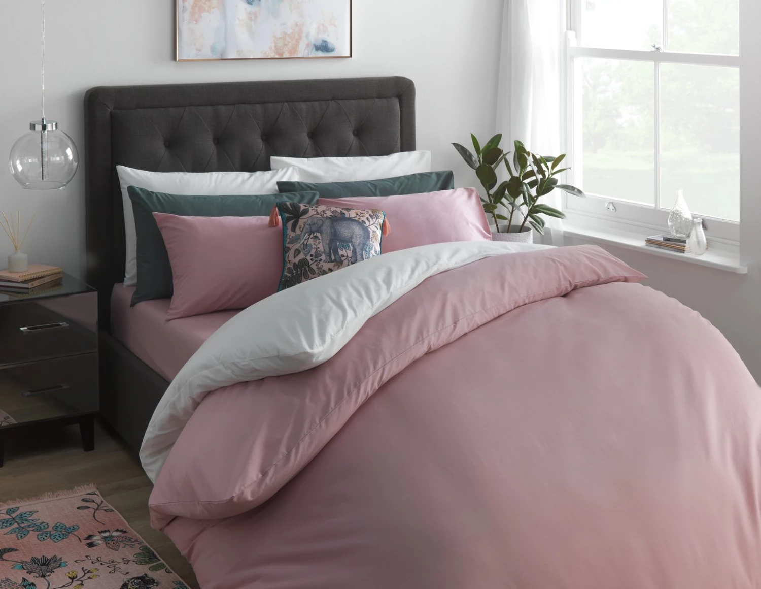 Habitat Plain White Bedding Set Double Duvet Covers And Sets 7 Habitat Plain White Bedding Set Double Duvet Covers And Sets - Image 5