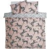 Habitat Zebra Blush Pink Bedding Set Single Duvet Covers And Sets