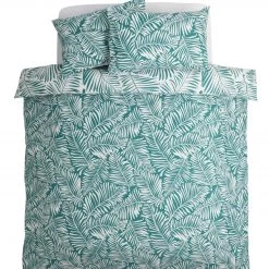 Habitat Abstract Green Leaf & White Bedding Set Single Green And White Duvet Covers And Sets -Bedding Sales 2022 unnamed file 555