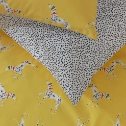 Habitat Dalmation Print Yellow Bedding Set Single Duvet Covers And Sets -Bedding Sales 2022 unnamed file 604