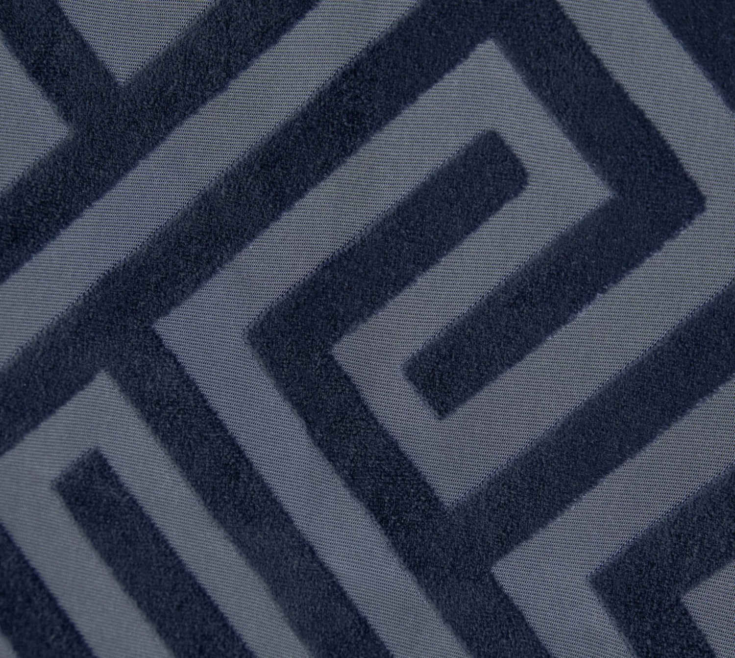 Habitat Velvet Geo Navy Bedding Set Single Bedding 7 Habitat Velvet Geo Navy Bedding Set Single Bedding - Image 5