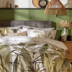 Habitat Naturalist Leaf Panel Green Bedding Set Double Green And White Bedding -Bedding Sales 2022 unnamed file 669