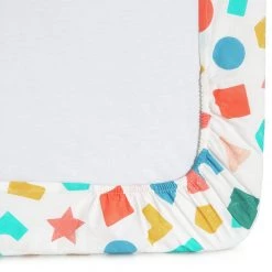 Habitat Kids Colourful Shapes 2 Pack Fitted Sheets Cot Multicoloured Kids Bedding -Bedding Sales 2022 unnamed file 67