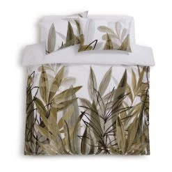 Habitat Naturalist Leaf Panel Green Bedding Set Double Green And White Bedding -Bedding Sales 2022 unnamed file 675